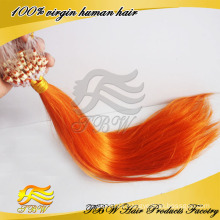 Indian Mirco Ring Loop Orange Hair Extension